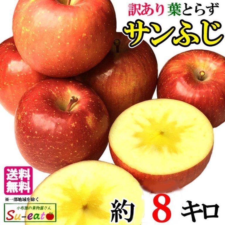 11月中旬　訳あり サンふじ 8キロ  長野産 減農薬 送料無料