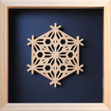 久美子的日式小眾架【八重櫻玳瑁】22 x 22 cm