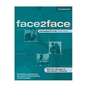 face2face Intermediate Teacher's Book (Paperback)