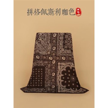 CACU【絲毛小方巾&長巾】雙面絲毛空調保暖披肩手工卷邊方巾圍巾