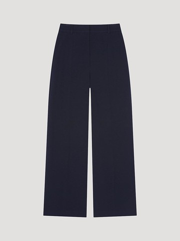 Modern Long Wide Regular Fit Pants [Dark Navy] (AWSSLP11020)