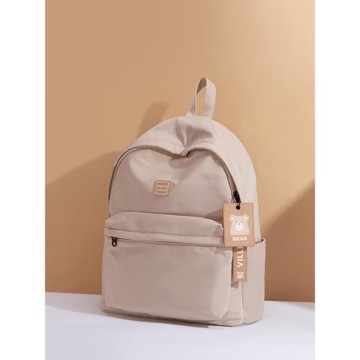 簡約輕便百搭書包女大學生雙肩包ins風日系韓版背包高中初中學生