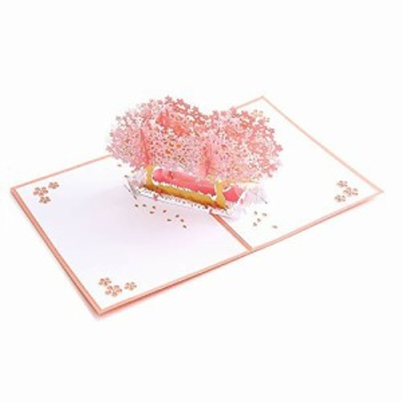 Yyshop グリーティングカード 3d 立体 ポップアップカード 桜の木 メッセージカード 誕生日カード 感謝状 お祝いカード 母の日 父の日 プ 通販 Lineポイント最大1 0 Get Lineショッピング