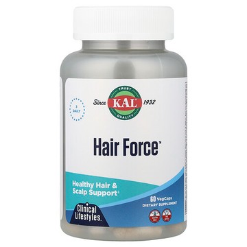 KAL, Hair Force™，60 粒素食膠囊