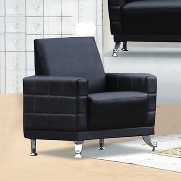 MUNA家居   188型透氣厚皮單人座沙發  73X70X84cm