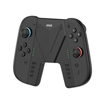 IINE NS2 Switch2 JOYCON 2 便攜V型磁吸充電握把 L1099 【可蓄電帶電池款】