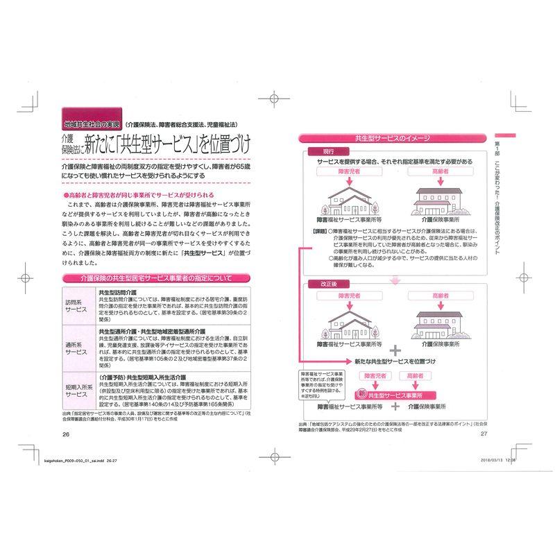 ここが変わった 改正介護保険サービス・しくみ・利用料がわかる本 (2018~2020年度版)