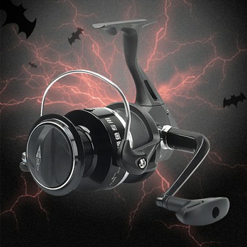 特奔漁輪10000型錨魚專用輪斜口遠投漁輪魚線輪海釣紡車輪釣魚輪