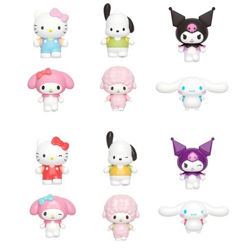 萌趣 MOETCH 一中盒販售 三麗鷗 萌嘟嘟書包系列萌趣豆 ME77537 x18