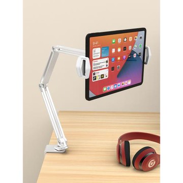 鋁合金平板支架旋轉升降機械臂多功能便攜折疊手機iPad通用支撐架