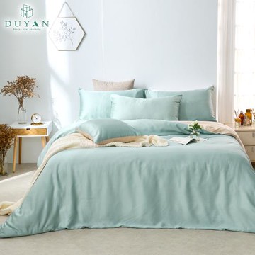 【DUYAN 竹漾】60支萊賽爾天絲四件式被套床包組 多款任選 台灣製(加大)