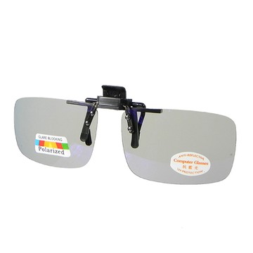 Docomo 買一送一 新一代頂級夾式偏光抗藍光眼鏡 抗UV400 頂級Polarized偏光鏡片 多功能設計