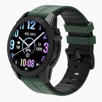 【免運】 Garmin Fenix5X/6S plus 7X 8 51mm 945仿皮紋錶帶TPU材質快拆腕帶