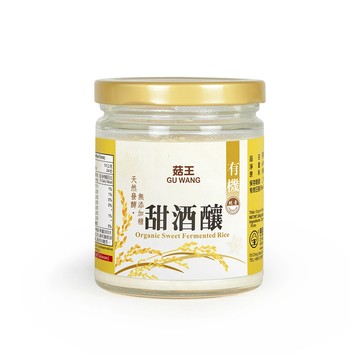 菇王 【食品】有機甜酒釀240g
