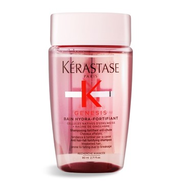KERASTASE 卡詩 粉漾芯生髮浴-清爽型(80ml)-國際航空版