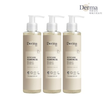 Derma 大地 Eco 洗顏凝膠3入組
