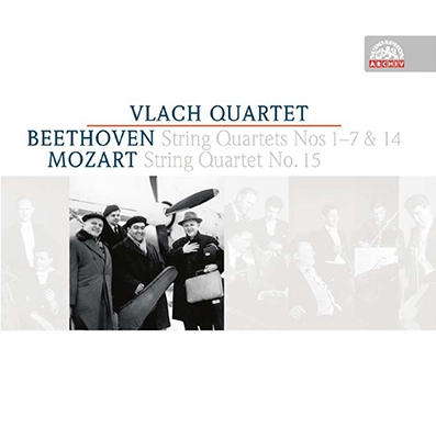 ヴラフ四重奏団 Beethoven： String Quartets No.1-7  14； Mozart： String Quartet No.15[SU4221]