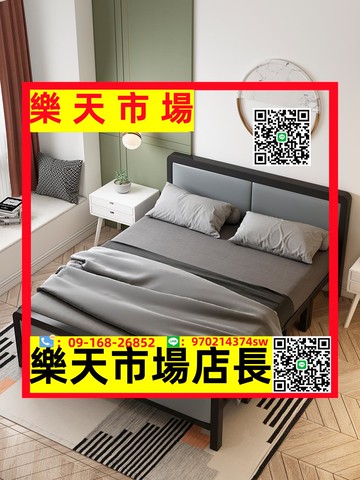 （高品質）加固折疊床木板床午休床出租房簡易床單人雙人鐵床家用成人經濟型