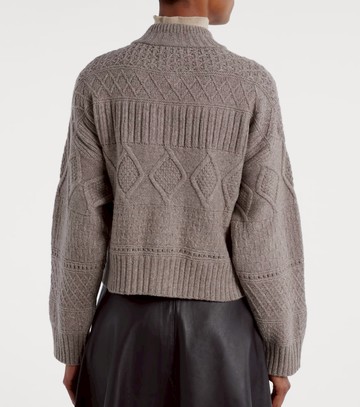 Altuzarra Amory cable-knit wool-blend cardigan
