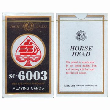 【文具通】馬頭6003撲克牌[藍] B1010033【領券滿額再折千12/31止】