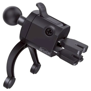 brucE 喬楀 手機架通用型底座 U型旋轉冷氣孔支架 BR005  黑色  1個