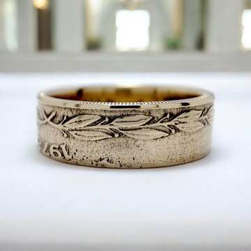 錢幣戒指 智利, 智利男戒, 男款戒指 智利, 智利披索錢幣戒指