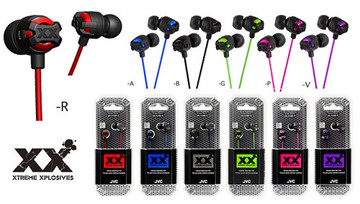 JVC HA-FX101 XX系列  重低音密閉型立體聲耳機