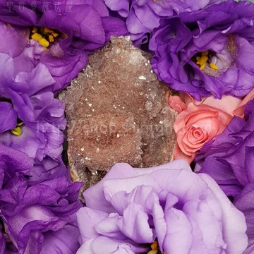 【土桑展精選寶物】鐘乳石英晶洞 Stalatitics Quartz 8號 ~摩洛哥 ~療癒大師