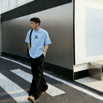 夏季新品 上衣 男生上衣 T恤 短袖上衣 短袖T恤 夏季新品傳達正品爆款運動T恤男生女生短袖情侶潮流清爽