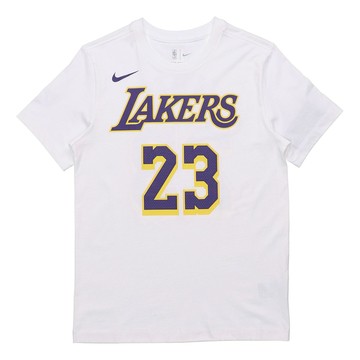 Nike Men's NBA Los Angeles Lakers James NO.23 Basketball Sports White