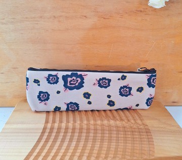 設計師款印花筷筆袋-台灣歐式花