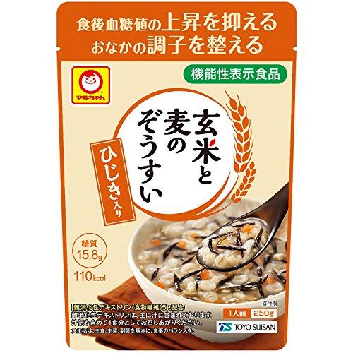 マルちゃん 玄米と麦のぞうすい ひじき入り 250g×10個