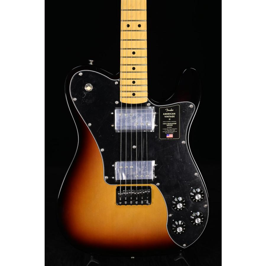 Fender   American Vintage II 1975 Telecaster Deluxe Maple 3-Color Sunburst (アウトレット特価)(S N V12315)(特典付き特価)(名古屋栄店)