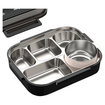 316L不銹鋼飯盒餐盒分格鋼餐盤便當盒配保溫袋上班族學生大容量