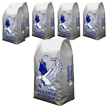 LAYONS COFFEE 雷恩獅咖啡 BLUE EAGLE 咖啡豆  1kg  6包  Whole Bean