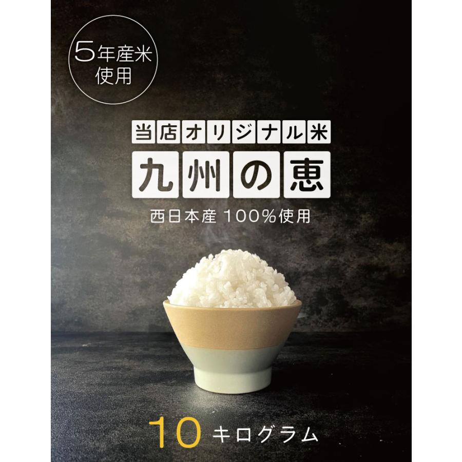 新米使用 米 お米 10kg 送料無 九州の恵 九州産 令和5年産米使用 白米10kg 訳あり米 ブレンド米 オリジナルブレンド米 5kg×2袋