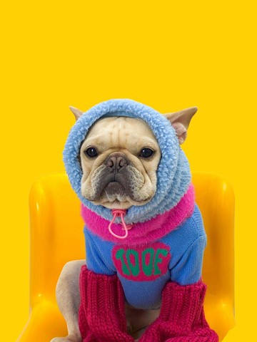 Nneck warmer l blue