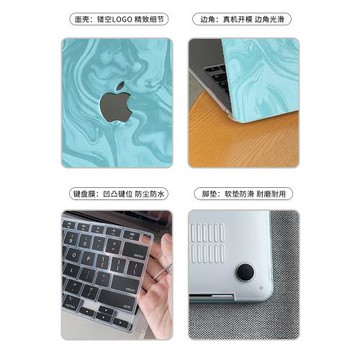 適用macbookair保護殼13寸軟2025款m4蘋果筆記本Pro14/16外殼皮革Air15電腦套