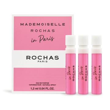 【ROCHAS】 羅莎小姐在巴黎淡香精(1.2ml)X3-香水隨身針管試香