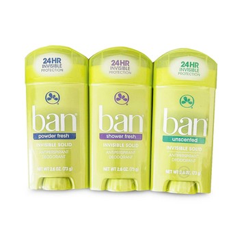ban 盼 清新體香膏 3種可選  清新/無香精/爽身粉香  73g/瓶 *健人館*