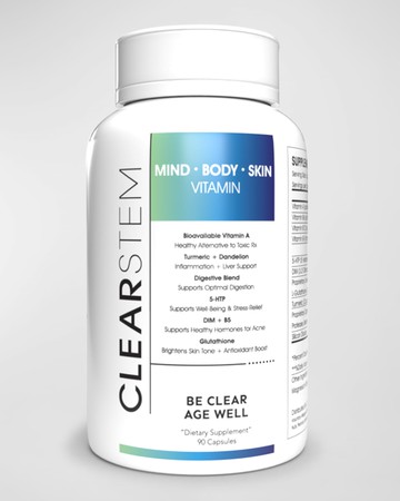 MINDBODYSKIN Acne & Stress Vitamin, 90 Count