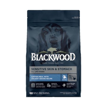 BlackWood 柏萊富 功能性滋補養生配方(鯰魚+珍珠麥)全齡犬糧 4.5磅 狗飼料 狗糧 全齡犬 成犬