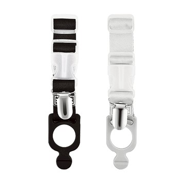 日本SP SAUCE 旅行運動專用衣帽水瓶掛扣  黑色 + 灰色  1組