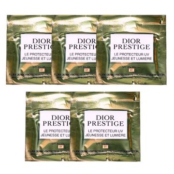 DIOR 迪奧 精萃再生光燦全效BB霜  SPF50+/PA++++  #01 1ML x5入組 PP包 旅行小樣