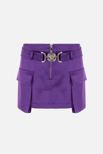 VERSACE Medusa '95 duchesse miniskirt Woman
