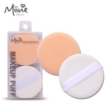Miine 透亮妝感氣墊粉撲(2入)