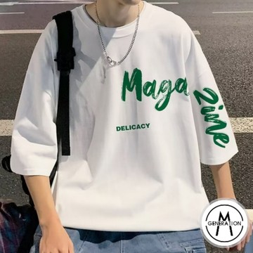 【M世代】嘻哈 短袖上衣 短T 大尺碼 夏季 新款 日系 復古 潮牌 短袖 男生T恤 韓版 潮流 (ATCT355)