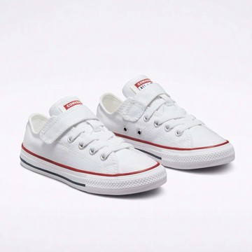 CONVERSE CTAS 1V OX WHITE/WHITE/NATURAL 中大童 休閒鞋 372882C