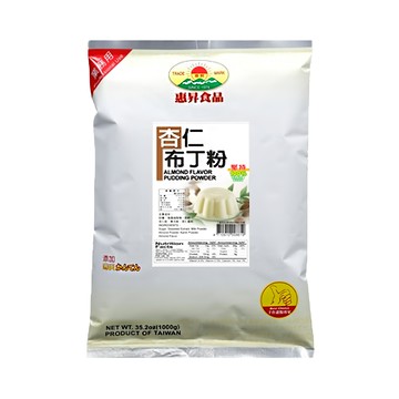 FAIRSEN 惠昇食品 杏仁布丁粉 奶素者可食用 台灣製造  1kg  1包