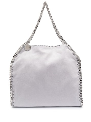 Stella McCartney - large Falabella tote bag - women - Polyester/Polyester/Polyurethane - One Size - Grey